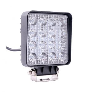 FAROL LED QUADRADO 48W 16 LEDS - FLX1045