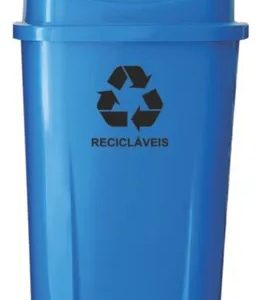 LIXEIRA BASCULANTE AZUL - 2310