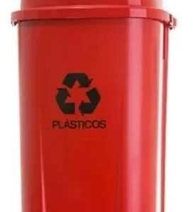 LIXEIRA BASCULANTE VERMELHO - 232