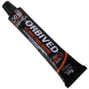 SILICONE SELANTE PARA MOTOR PRETO - 50G