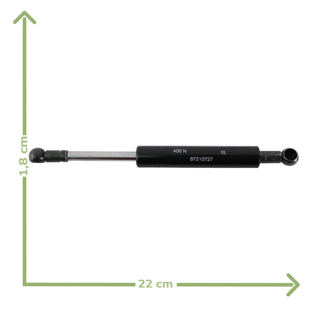 AMORTECEDOR CJ.PORTA CABIN - 87310727