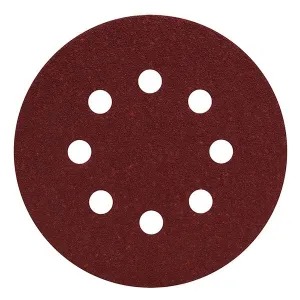 DISCO DE LIXA MTX 125MM 8F GR. 080 - 009291