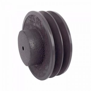 POLIA DE FERRO 2 CANAL A 90MM - 55