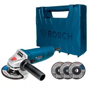 ESMERILHADEIRA ANGULAR 4.1/2 POL. 850W 220V COM MALETA - 145994