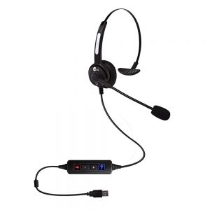 HEADSET VOIP COM CANCELADOR DE RUIDOS - HTU-300USB