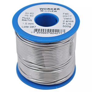 SOLDA ESTANHO FIO 1,5MM 500GR - 51507