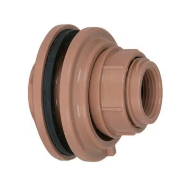 ADAPTADOR COM FLANGE SOLDAVEL MARROM 75MM X 2.1/2 AMANCO