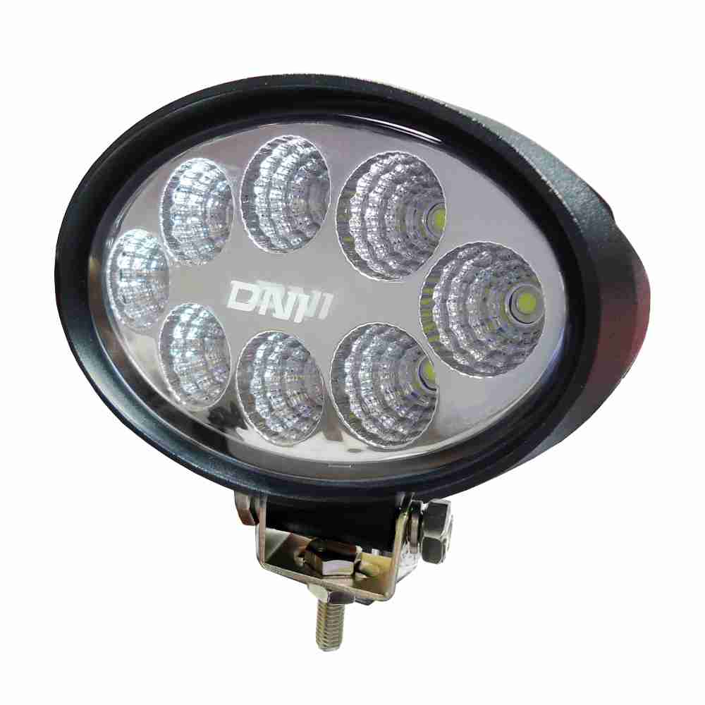 FAROL AUXILIAR OVAL 8 LED 24W