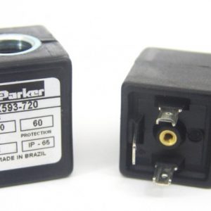 BOBINA K593-720 PARA VÁLVULA SOLENOIDE 220V. A 230V. 8W PARKER