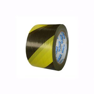 FITA ZEBRADA PRETO/AMARELO 200MTS - 10001