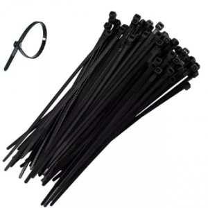 ABRACADEIRA NYLON PRETA CISER 4,8 X 250